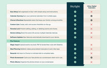 Load image into Gallery viewer, Skylight Calendar Max (Classic/White)
